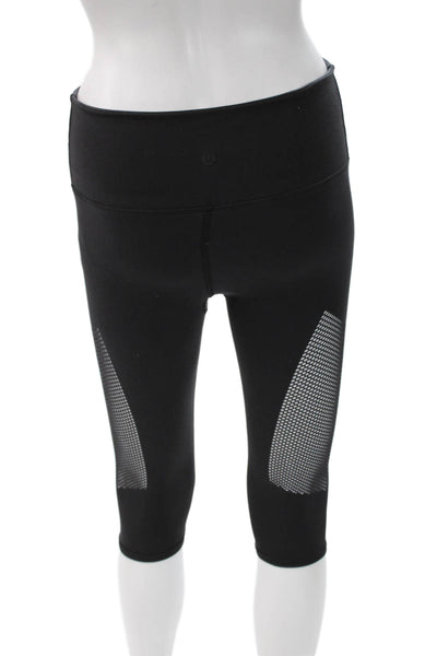 Lululemon Womens Black Capri Leggings Size XS