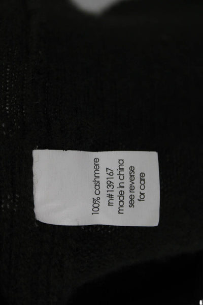 27 Miles Women Pullover Cashmere Sweater Green Crewneck Long Sleeve Army Size S