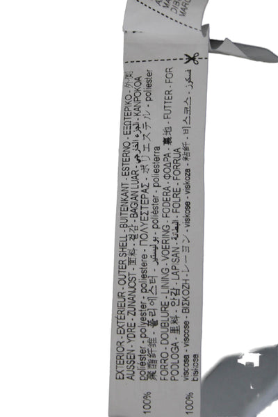 Zara Women Black Polyester Sleeveless Classic Vest Size S