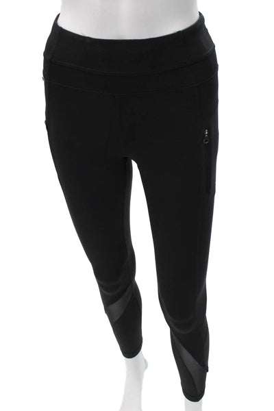 Lululemon Women Ankle Leggings Black Zip Size 2