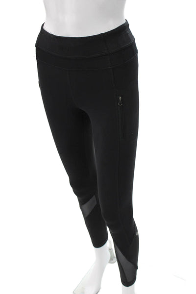 Lululemon Women Ankle Leggings Black Zip Size 2