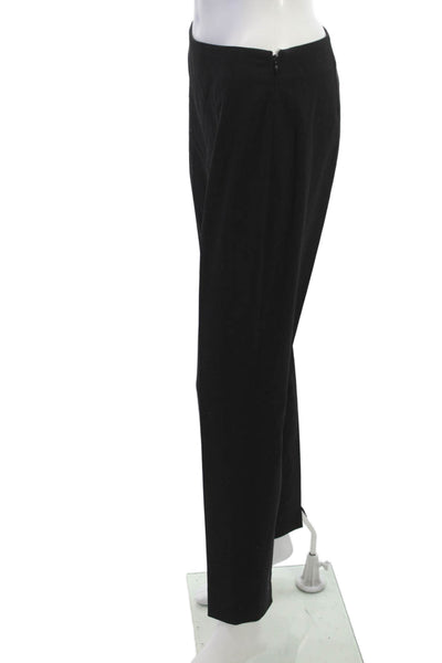 Tahari Womens Dress Pants Black Hook Eye Classic Size 4