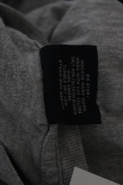 Polo Ralph Lauren Men Gray Cotton Crewneck Long Sleeve T-Shirt Size 2XL
