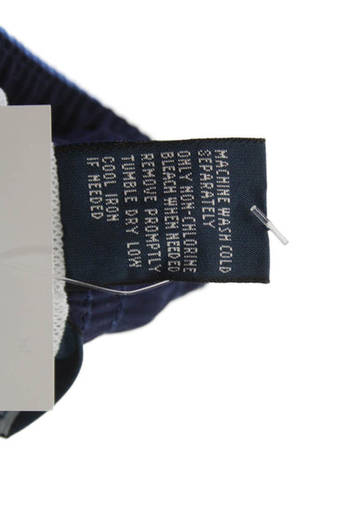 Polo Ralph Lauren Mens Solid Blue Nylon Beach Shorts Size 2XL