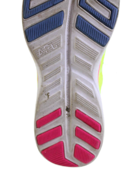 APL: Athletic Propulsion Labs Womens Neon Mesh Athletic Sneakers Yellow Size 6.5