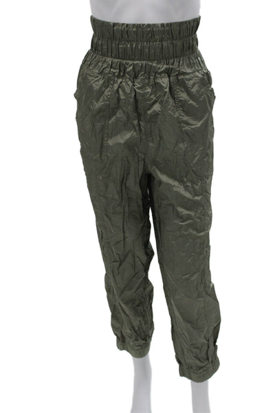 FP Movement Womens Army Green Windbreaker Joggers Size L