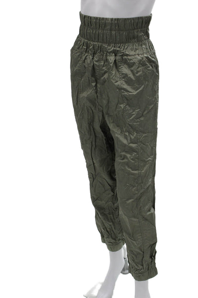 FP Movement Womens Army Green Windbreaker Joggers Size L