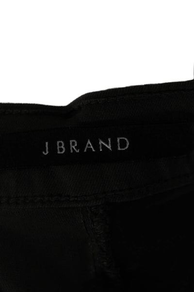J Brand Womens Black Ankle Cropped Jegging Mid Rise Size 28