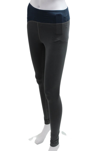 The Upside Womens Ankle Jeggings Dark Blue Drawstring Size XS