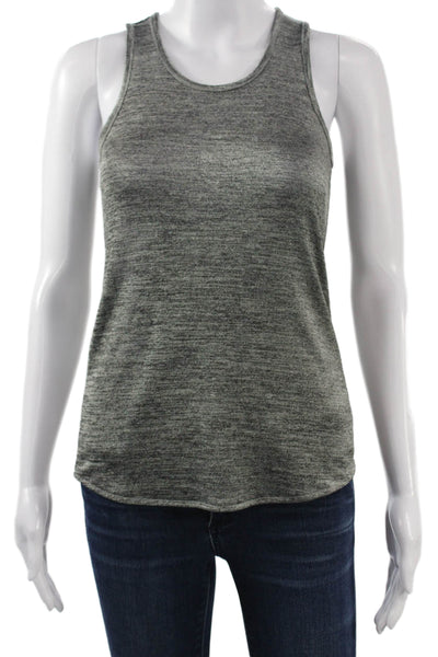Rag & Bone Womens Sleeveless Basic Tank Gray Round Neck Size 2XS