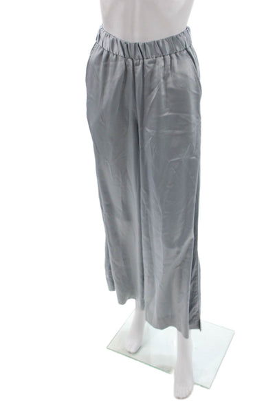 Toccin Womens Dress Pants Gray 85% Acetate 15% Polyester Size XS