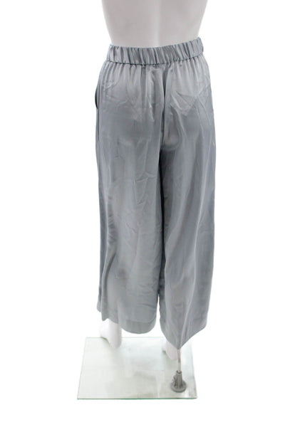 Toccin Womens Dress Pants Gray 85% Acetate 15% Polyester Size XS