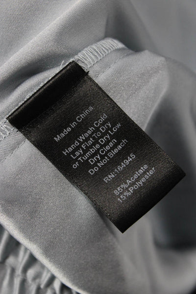 Toccin Womens Dress Pants Gray 85% Acetate 15% Polyester Size XS