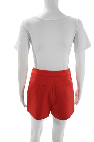 Toccin Womens Red Wrap Skort Short Size 2