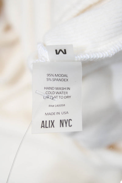 ALIX NYC Women Bodycon Maxi Dress Beige Size M