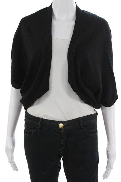 Club Monaco Unisex Cardigan Black Merino Wool Designer Size XS