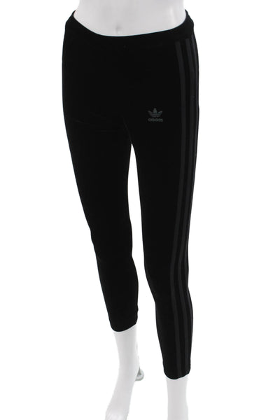 Adidas Women Ankle Leggings Black Size XS