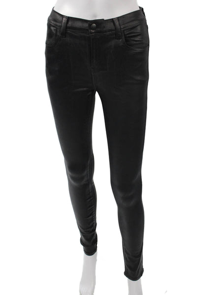 J Brand Womens Black Biker High Rise Jegging Pants Size 23