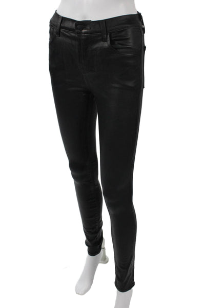 J Brand Womens Black Biker High Rise Jegging Pants Size 23