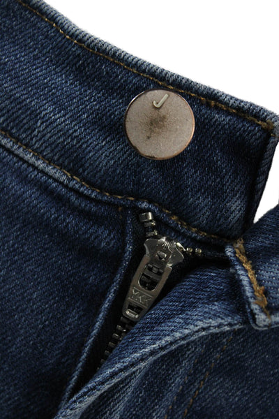 J Brand Womens Ankle Skinny Dark Blue Jeans Petite Size 23