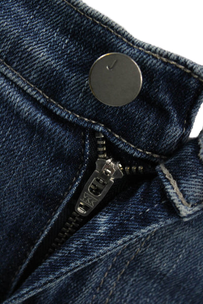 J Brand Womens Skinny Ankle Jeans Blue High Rise Button Fly Size 23