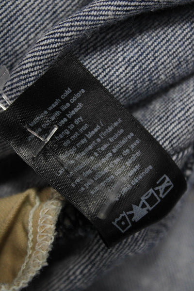 Rag & Bone Womens Skinny Ankle Jeans Dark Blue High Rise Size 23