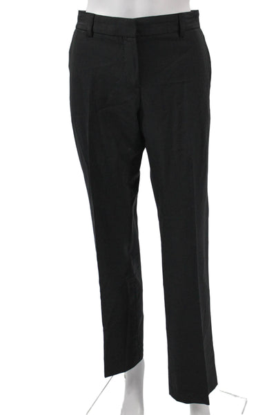 Theory Unisex Dress Pants Black Wool Lycra Inseam 29 Size 10