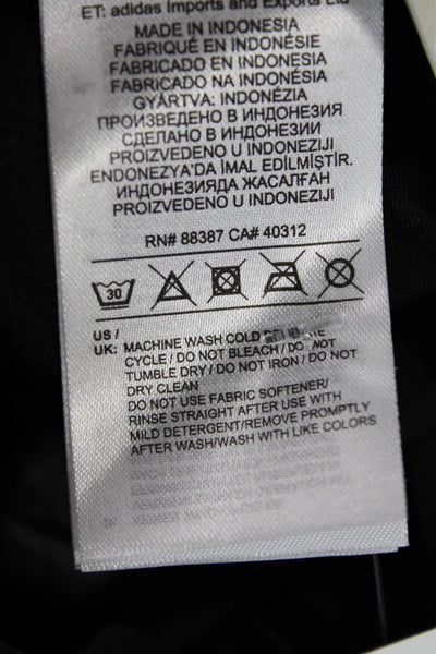 Adidas by Stella McCartney Unisex Black Recycled Polyester Shorts Size L