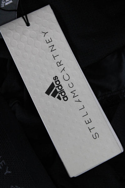 Adidas by Stella McCartney Unisex Black Recycled Polyester Shorts Size L