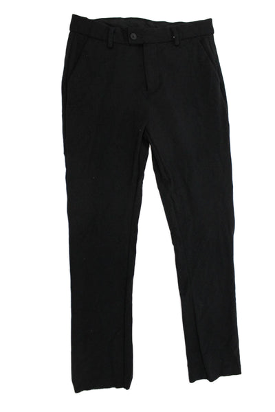 Leo & Zachary Childrens Boys Dress Pants Black Size 14