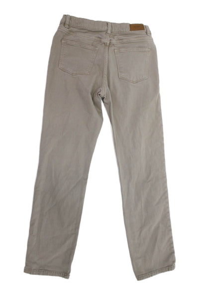 DL1961 Childrens Boys Skinny Leg Brady Slim Jeans Birch Beige Size 14