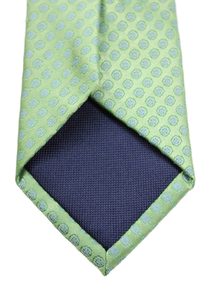Calvin Klein Mens Monochrome Geometric Print Tie Dark Blue