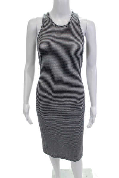 Splendid Womens Black Bodycon Tank Dress Sleeveless 90s Long Size S