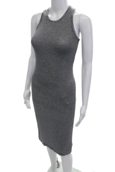Splendid Womens Black Bodycon Tank Dress Sleeveless 90s Long Size S