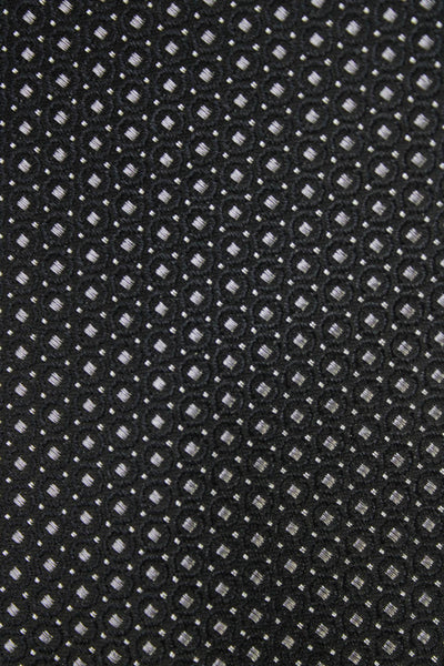 Michael Kors Mens Silk Spotted Print Tie Black