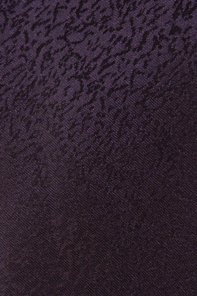 Calvin Klein Mens Flecked Classic Length Tie Dark Purple