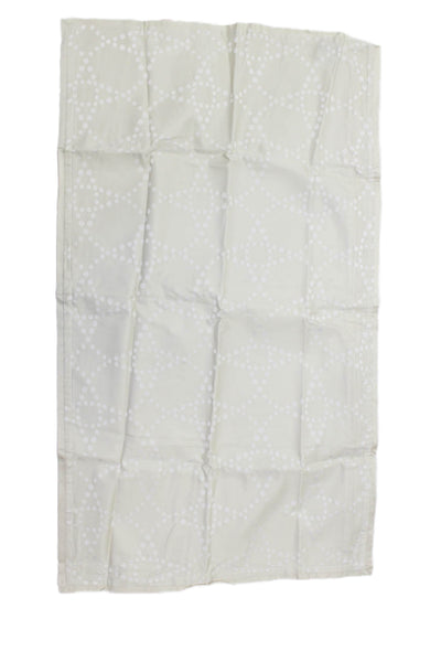 Hudson Park Unisex Adult  Mosaic Polka Dot Print King Pillowsham Beige