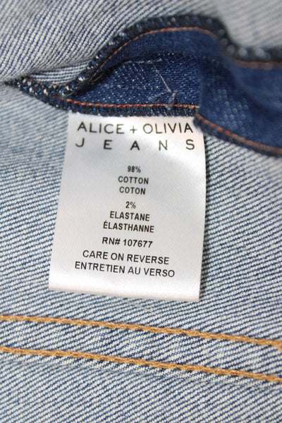 AO.LA Womens Sleeveless Collared Jumpsuit Blue Size 24
