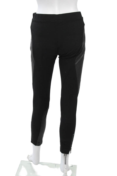 Haute Hippie Womens Ankle Jegging Biker Black Size S