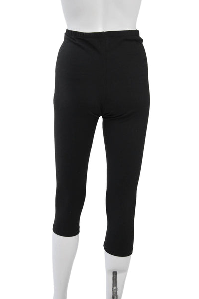 Barbara Gerwit Womens Black Capri Leggings Size XS