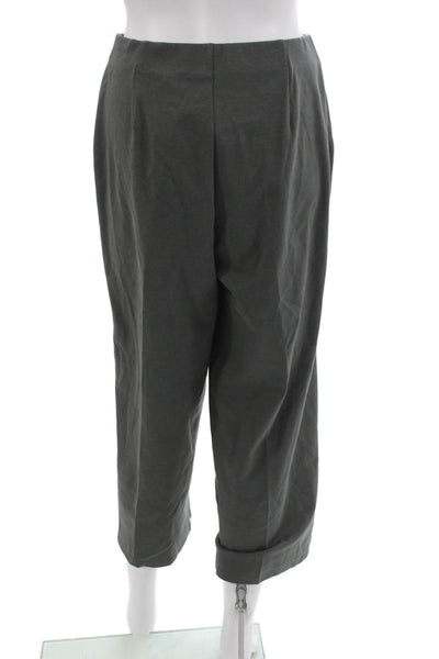 Eileen Fisher Women Cropped Dark Gray Pants Size XS