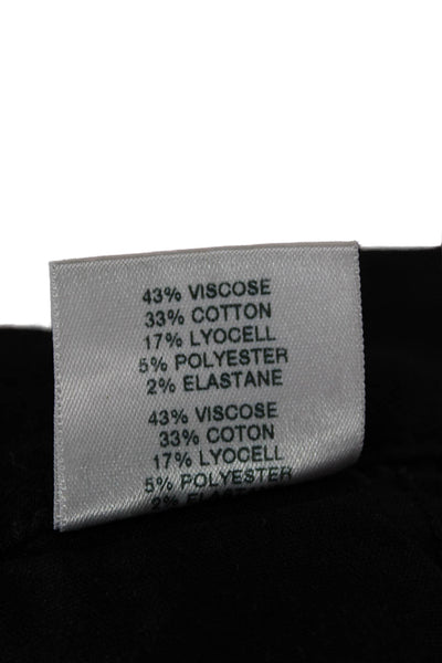 J Brand Womens Black High Waist Jeggings Button Fly Size 27