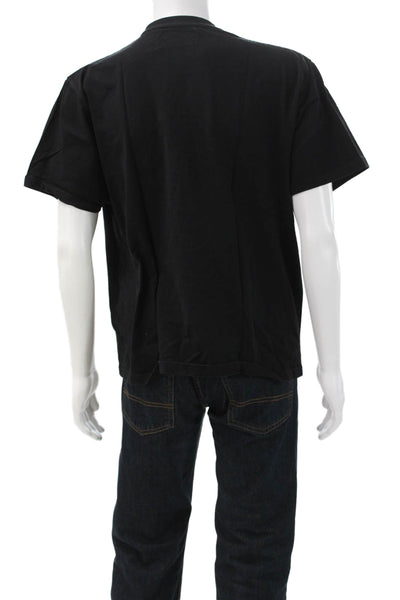 The Kooples Mens Skull Graphic Crew Neck Cotton T-Shirt Short Sleeve Size XL