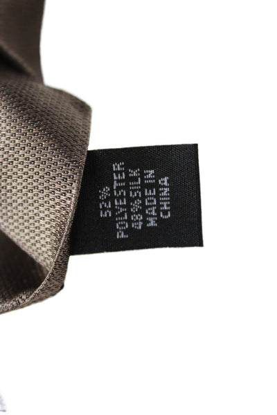 Calvin Klein Mens Satin Classic Length Tie Gray