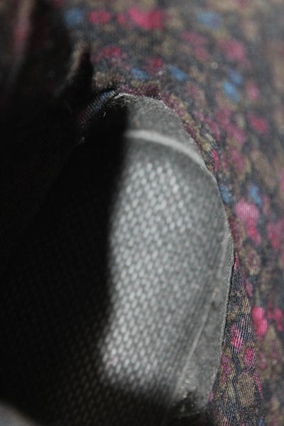 Dr. Martens Womens Leather Lace Up Luana Combat Ankle Boots Black Size 10