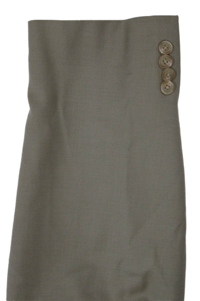 Ralph Ralph Lauren Mens Beige Wool Suit Jacket Collared Button Classic Size 50