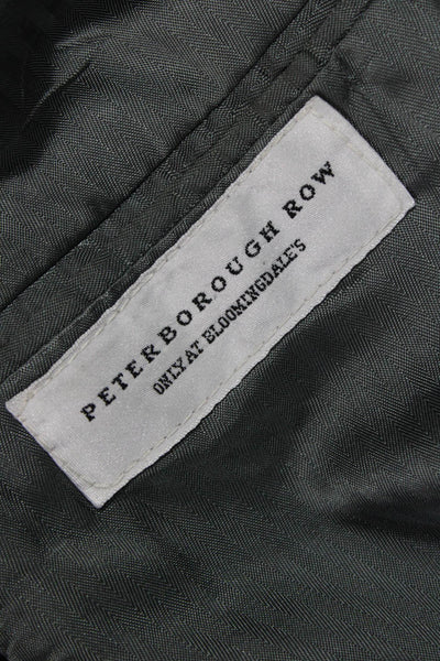 Peterborough Row Mens Black Cashmere Blazer Size 40