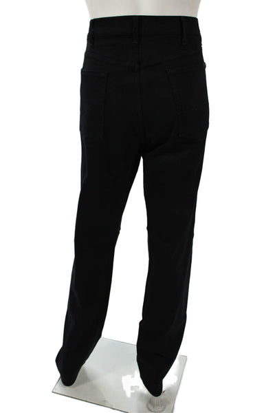 7 For All Mankind Mens Black Jeans Button Fly 34 Inseam Size 40