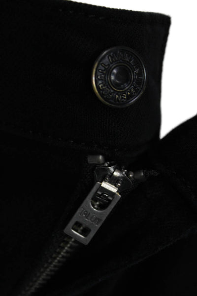 7 For All Mankind Mens Black Jeans Button Fly 34 Inseam Size 40