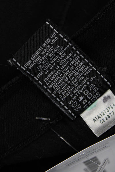 7 For All Mankind Men Black Classic Pants Big Tall Size 40